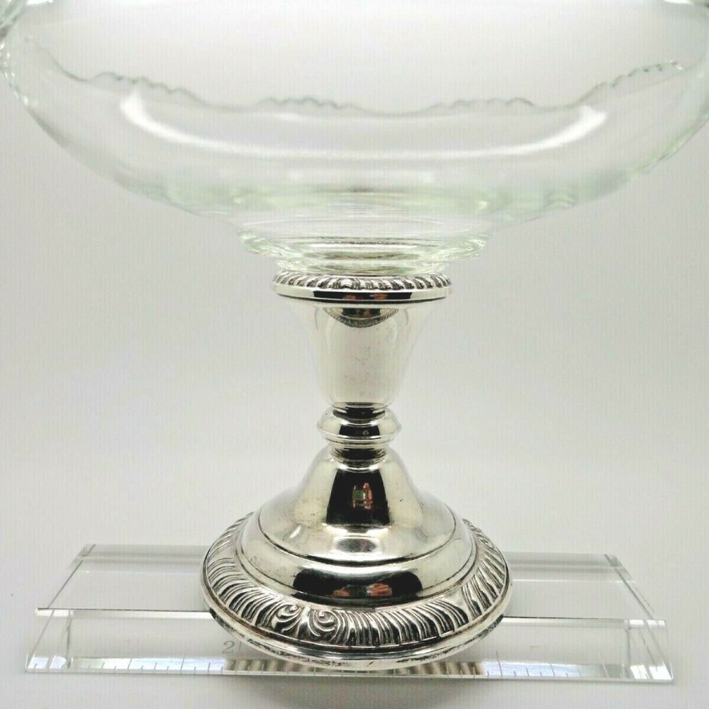 Frank M. Whiting Sterling Silver Art Nouveau Candy Dish